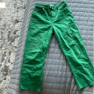Zara Green Jeans